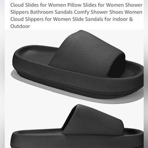 New Shower Shoes, perfect for travel or school, Size 9-10. 1st pic by Amazon.